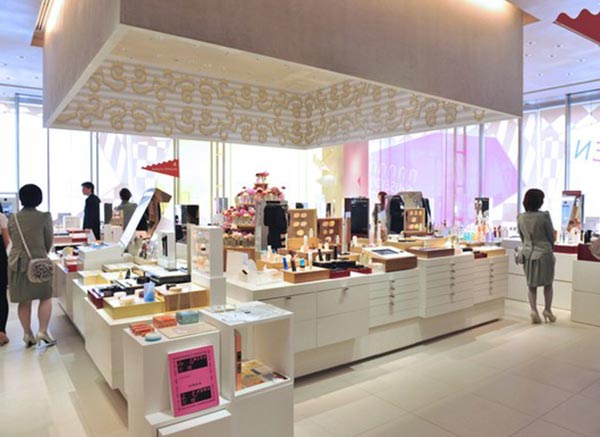 資生堂化妝品展廳設(shè)計圖07